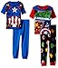 Marvel Boys' Captain America & The Avengers Assemble 4-Piece Pajama Set