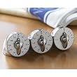 TRIPLE RELOJ de ACERO INOXIDABLE