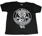 The Karate Kid Cobra Kai 80's Retro Vintage T-Shirts White Printing (Toddler/Children's/Youth Sizes)