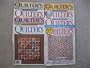 Quilters Newsletter Magazine 8 Issues - Nov92 - Jul/Aug94 - Apr96 - Jul/Aug97 - Mar02 - Jun04 - Jan/Feb05 - Sep05
