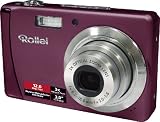 Rollei Compactline 202 Digitalkamera (12 Megapixel, 3-fach opt. Zoom, 7,6 cm (3 Zoll) Display) lila - 