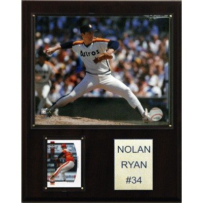 MLB Texas Rangers Nolan Ryan Player Plaque