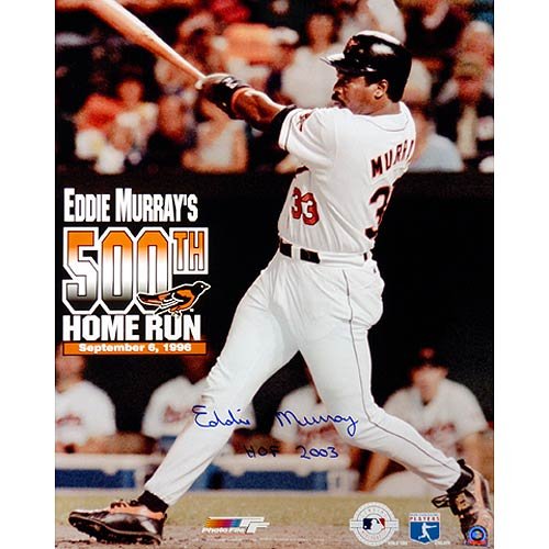 Mounted Memories Baltimore Orioles Eddie Murray Autographed Photo 16x20