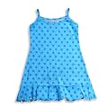 Girlfriends by Anita G Designer Clothes - Toddler Girls Tank Dress, Blue, Purple (Size 4T)