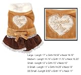 Lovely Dog Lace Dress - Beige - Small
