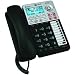 AT&T 17939 Corded Phone, Black/Silver, 1 Handset