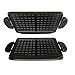 George Foreman GFP84WP Evolve Grill 84-Square Inch Waffle Plate Accessory Set with FREE MINI TOOL BOX (DH)