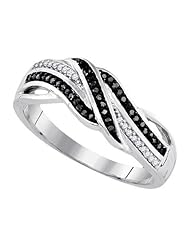 0.13CTW-DIA MICRO-PAVE RING