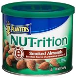 Review Planters  / Planters NUT-rition Smoked Almonds, 12-Ounce Cans (Pack of 4)
