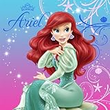 Little Mermaid Sparkle Party Lunch Napkins -16 count
