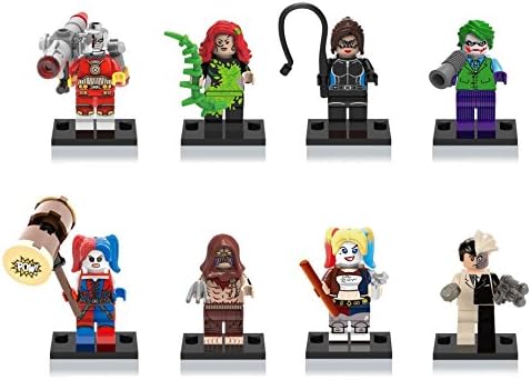 8 pcs Set Suicide Squad Minifigures Minifigs Compatible With Lego TOY DC Universe 2016