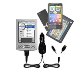 514sNZXwVbL. SL160  Double Car Charger with tips including a tip for the Sony Clie TJ35   uses Gomadic TipExchange Technology