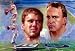 Eli & Peyton Manning (Faces & In Action) Sports Poster Print - 11x17