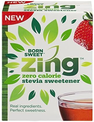 Born Sweet Zing Zero Calorie Stevia Sweetener Packets - 80 Count by Born Sweet