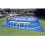12' x 24' x 48" Ellipse Oval Frame Pool