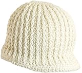 Woolrich Women's Chunky Knit Radar Hat, Ecru, One Size