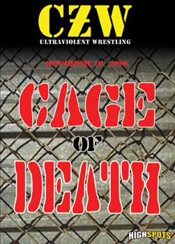 Czw- Combat Zone Wrestling- Cage of Death 1 DVD-R