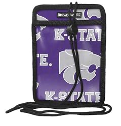 K-State Logo Badge Holder Kansas State University ID Name Card Credentials Lanyard - Travel Accessories