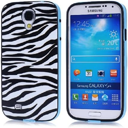 NewMall Samsung Galaxy S4 case,Zebra Pattern Pattern 2 in 1 Slim Fit Dual Layer TPU+Bumper Case Cover Protector For Samsung Galaxy S4 case