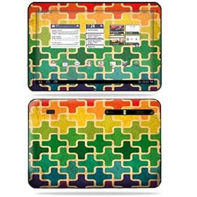 Protective Vinyl Skin Decal Cover for Motorola Xoom Tablet Color Swatch by 