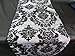 1 X Satin Charmeuse Damask Table Runner. 13