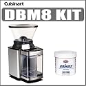 Cuisinart (DBM8) Supreme Grind Automatic Burr Mill Coffee Grinder + Grindz Coffee Grinder Cleaner