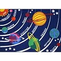 LA Rug Solar System Rug 5'3"x7'6"