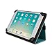 Cooper Cases (TM) Infinite Samsung Galaxy Tab 4 Nook (Barnes & Noble) Tablet Folio Case in Turquoise Green (Universal Fit, Pleather Exterior, Foldout Stand, Elastic Strap Closure)