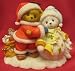 2009 Santa Series Cherished Teddies - Scott & Sheila - Friendship is Sharing the Warm...