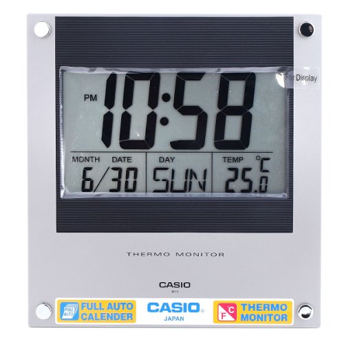 casio digital led wall clock