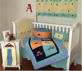 Nursery To Go Transportation 10 Piece Crib Set