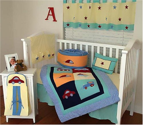 Nursery To Go Transportation 10 Piece Crib Set