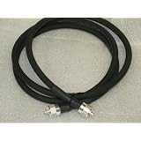 5 foot Jumper Cable - PL-259 Male MILSPEC RG-213 coaxial cable for Ham and CB Radio... 