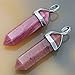Gemstone Six Pyramid Healing Chakra Pendant 1.6