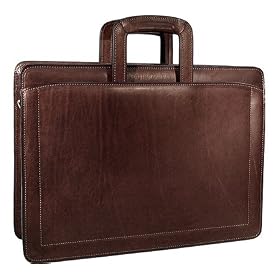 Buy Jack Georges Belting Double Gusset Top Zip Business Case by Jack Georges