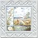 Recline Time II - Nautical Drink Coasters - Style AKPW1