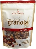Erin Baker's Homestyle Granola, Fruit & Nut, 12-Ounce Bags (Pack of 6)