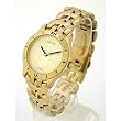 ANTON RUSANO Men's Gold-tone Coin Faced Quartz Watch. Model AR-1023M