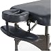 Master Massage Deluxe Shelf Style Arm Rest, Black