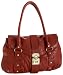 Melie Bianco W9-392 Satchel,Red,one size
