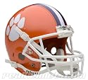 CLEMSON TIGERS Schutt Full Size Replica Football Helmet