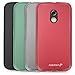 Fosmon DURA-FROST Smooth Durable & Flexible Slim Fit TPU Case Cover for Motorola Moto X (2nd Generation 2014) (Teal)