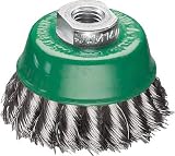 ＬＥＳＳＭＡＮＮ　工業用カップブラシ　Φ６５　ステンレス　線径０．３５　4425537 482714