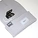 Trasfit Unisex 5 LED Knitted Beanie Hat for Camping, Grilling, Auto Repair, Jogging, Walking, or Handyman Working, Hands Free Led Beanie Cap (GREY)
