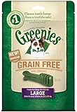 GREENIES Grain Free Dental Chews Large Treats for Dogs - 12 oz.