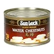 Sun Luck Sliced Water Chestnuts, Net Wt. 8 oz. Units (Pack of 12)