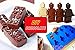 KABOOCHY Building Brick Ice Cube Trays for Lego lovers, set of 6