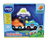 Vtech - 205705 - Tut Tut Bolides - Coffret de 3 Véhicules Parlants : Mathis + Léon + Tristan - 1-5 ans