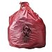 Kitchen & Housewares : Biohazard Waste Bag, 10 Gallon, 50/BX, Red (UMIRIWB013424) Category: Biohazard and Infectious Waste Containers