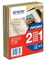 Epson Premium Glossy Photo Paper - 2 für 1, 100 x 150 mm, 255g/m², 80 Blatt